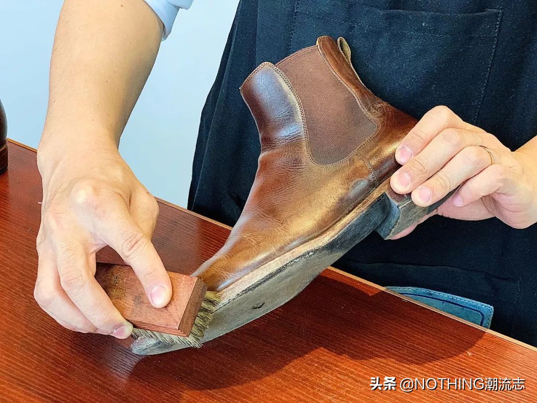 马腾皮靴护理,皮靴护理