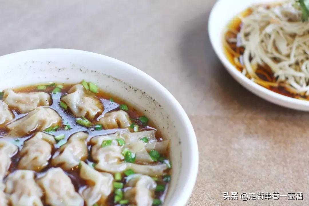 虾仁鲜肉馄饨吉祥馄饨,江都皮薄的馄饨