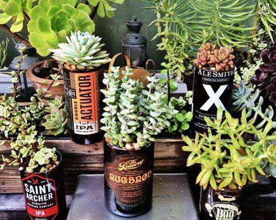 用完的啤酒瓶不要丢了巧手改造,喝完的酒瓶别扔做个水杯