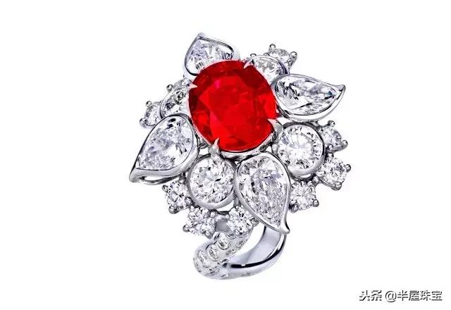 红宝石戒指款式图片,红宝石戒指颜色最好的品牌
