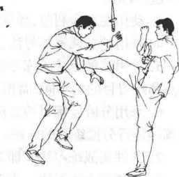 防身术防直拳,掌棍防身术