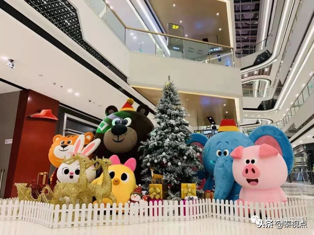 西安圣诞好去处,西安圣诞美陈