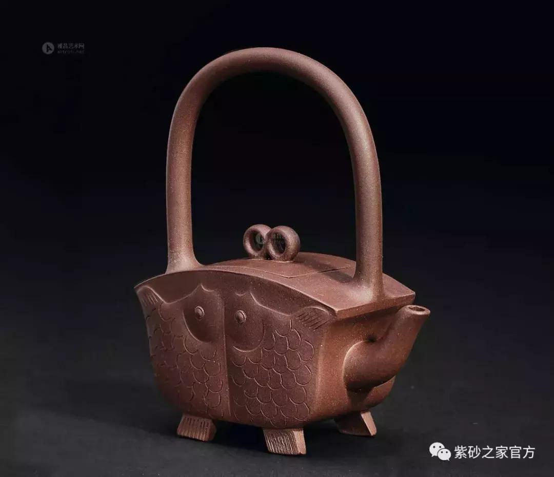 重器官窑瓷器图片大全,古董名家竹形紫砂名壶欣赏