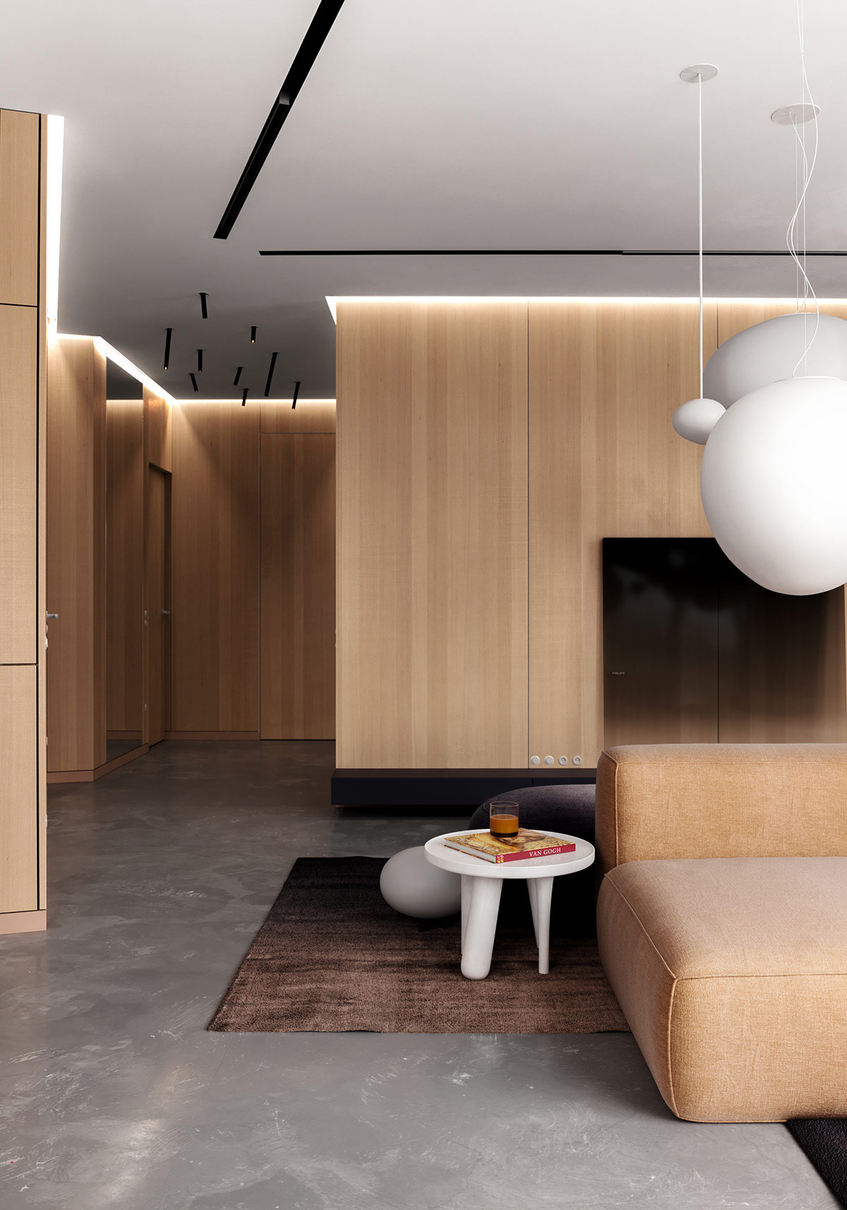 色彩质感强的室内设计,色彩主义室内设计