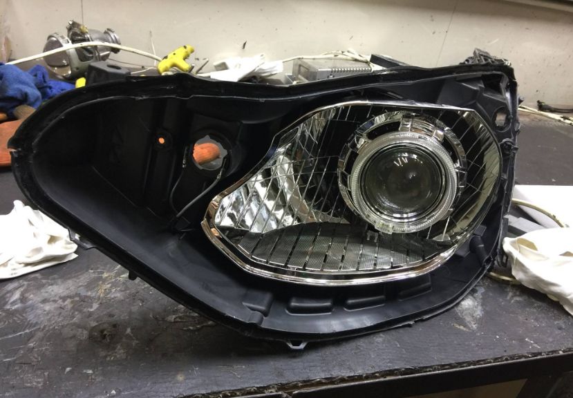 氙气大灯怎么改回卤素,氙气大灯怎么改led大灯