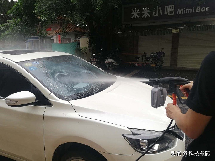 汽修店洗车机测评,洗车机开机测评