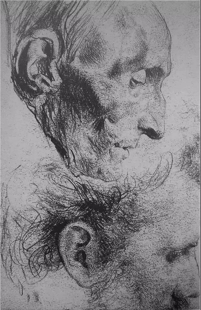 阿道夫门采尔速写作品,门采尔高清速写作品图片