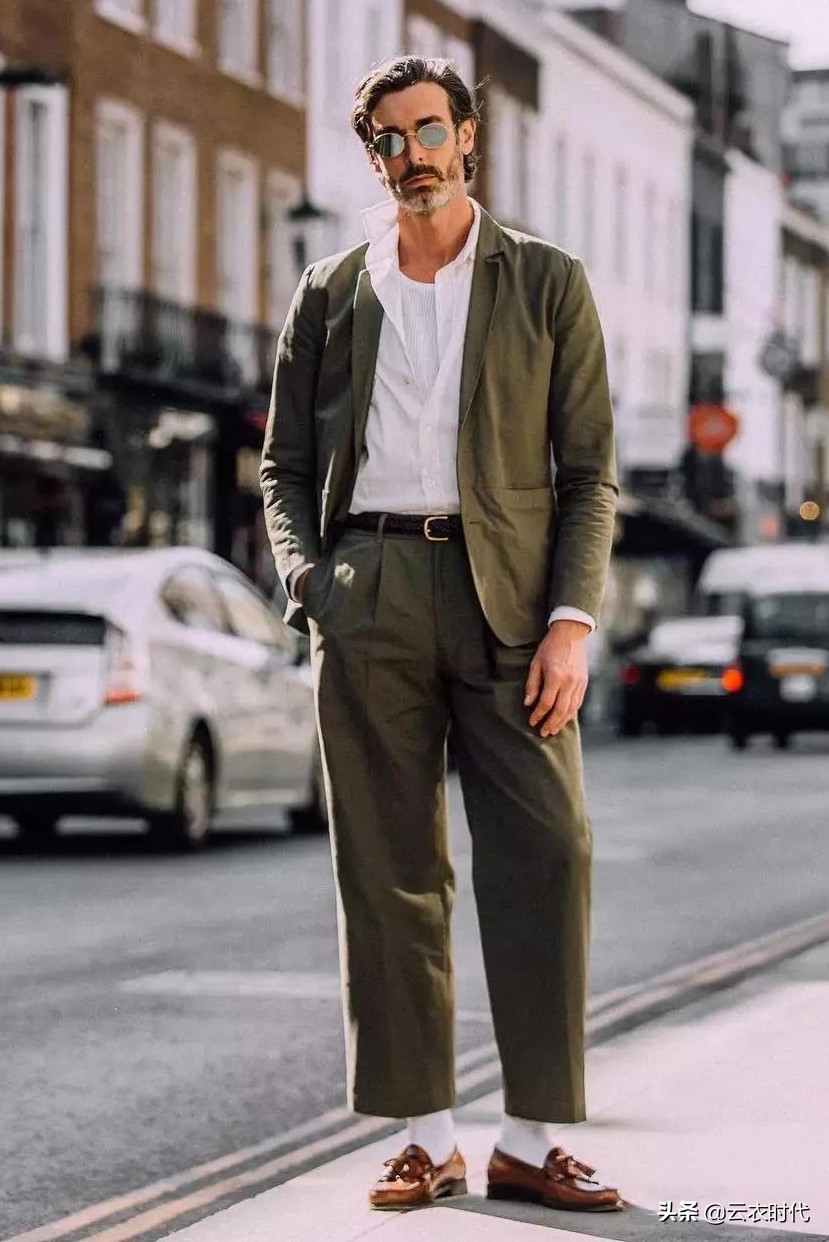 男士时尚简约双扣腰带,腰带男简约潮流时尚