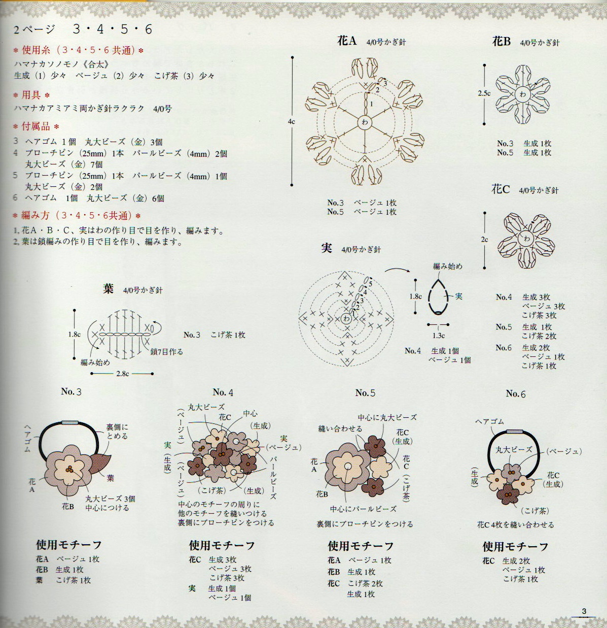 毛线钩织编发头饰网红爆款教程,手工钩簪子发饰爆款教程