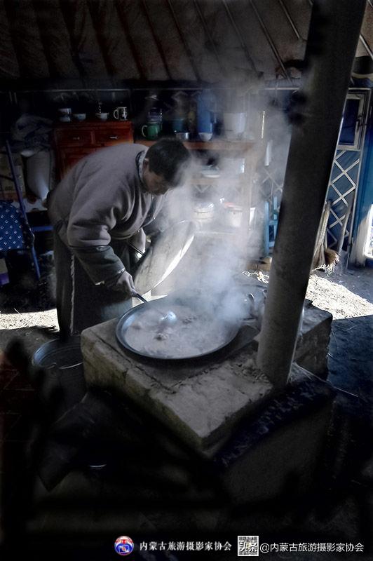 游牧民族蒙古包搭建,游牧民野外建住所