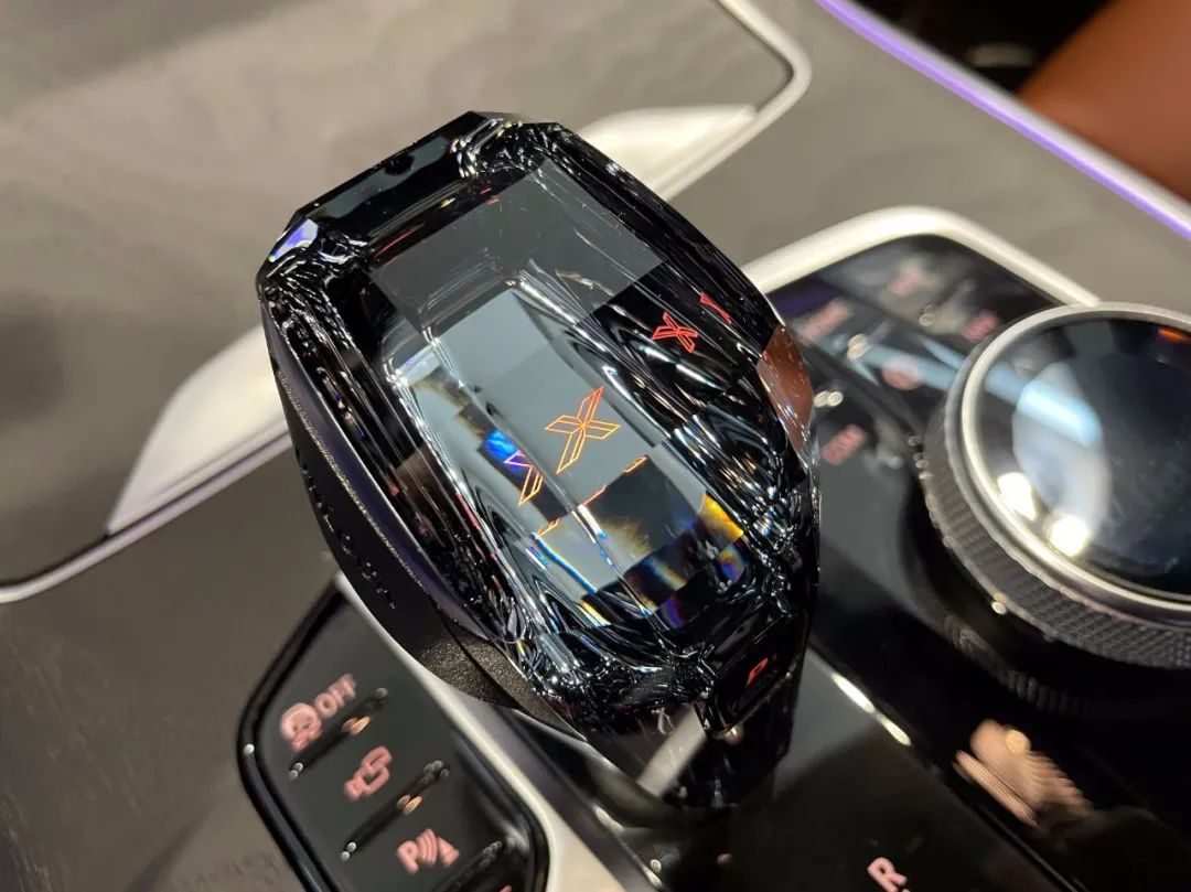 bmw水晶挡把成品,bmw水晶挡把安装效果