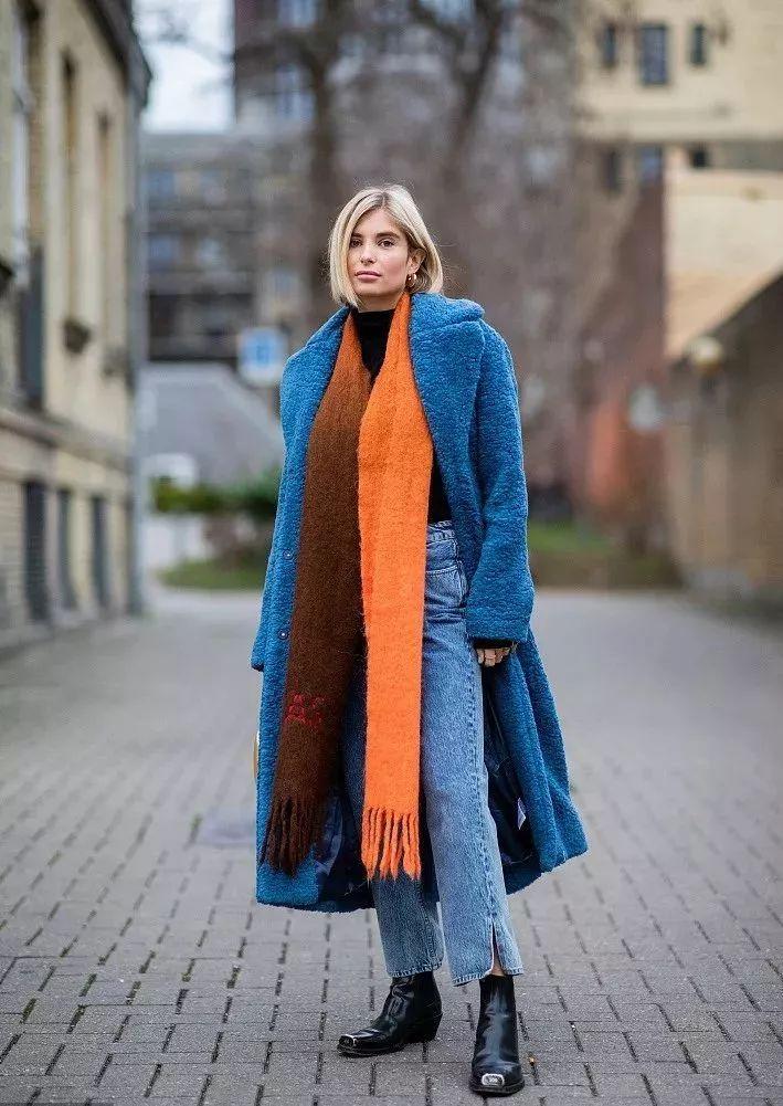 寒冷的冬天如何快速搭配围巾,冬天的保暖围巾