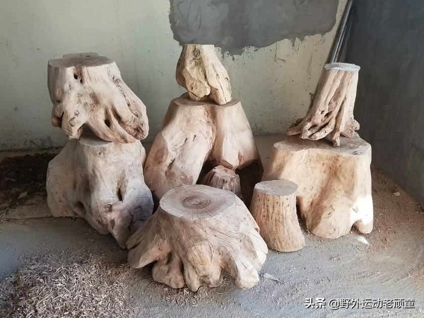 幸福家园打造记之——DIY的数十个根雕“出山”记