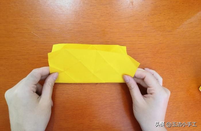 折纸双层笔筒收纳盒,双层收纳盒简单又漂亮