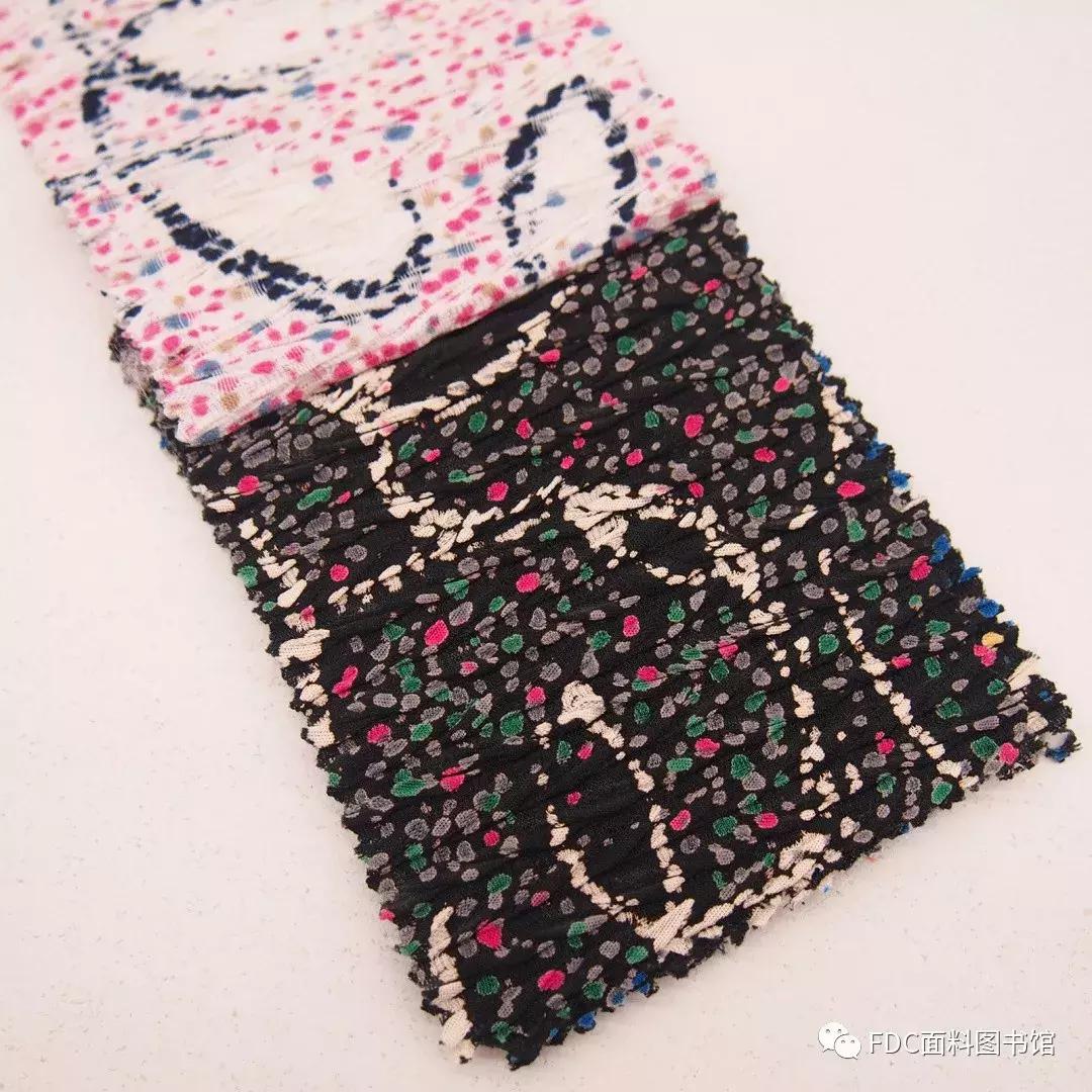 干货针织面料针法大全看了不后悔,针织褶皱面料