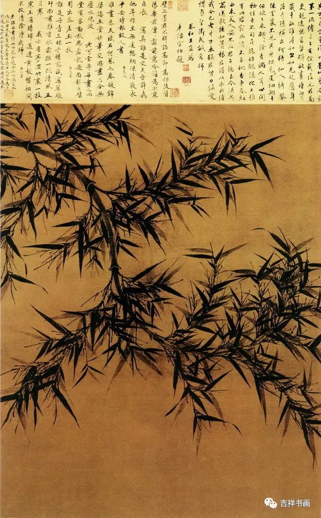 竹文化的主题绘画,以竹为题材的绘画珍品