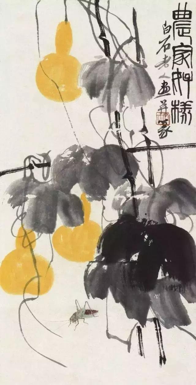十大名家画葫芦,名家国画葫芦精品图