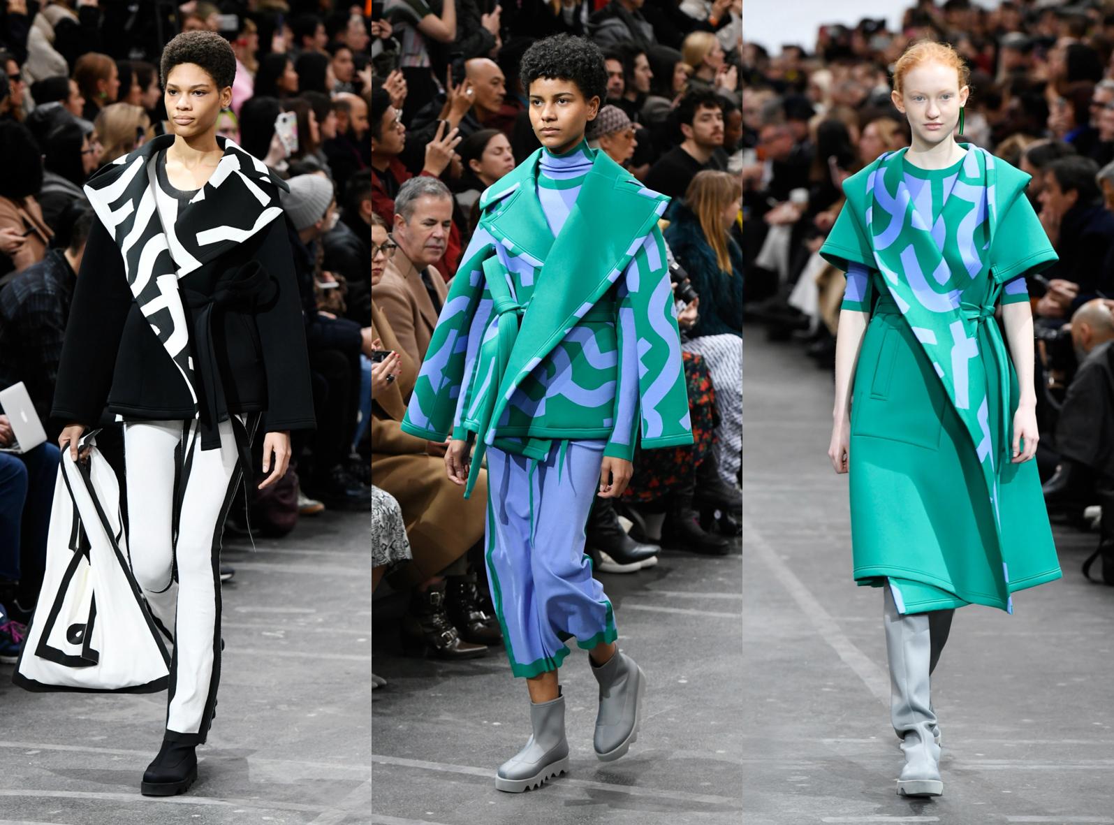 充满乐趣的极简主义，71套三宅一生2020秋季时装，你喜欢哪一套？