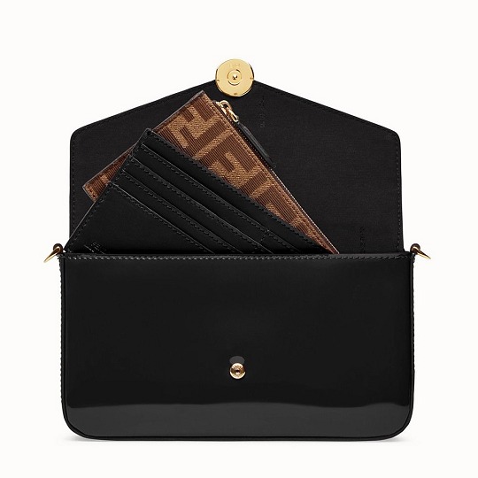 fendi新款牛仔包,新包黑色