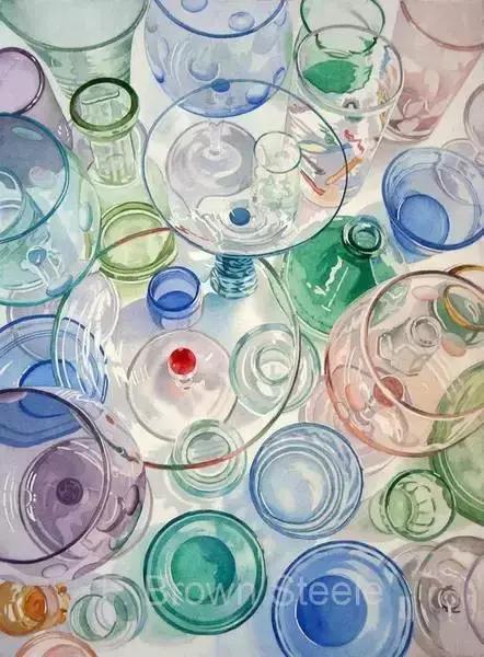 水彩大神之作,国外大师水彩值得一看