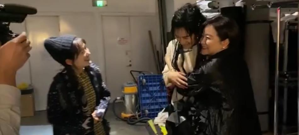 林青霞去张杰演唱会,谢娜林青霞朱茵一起的节目