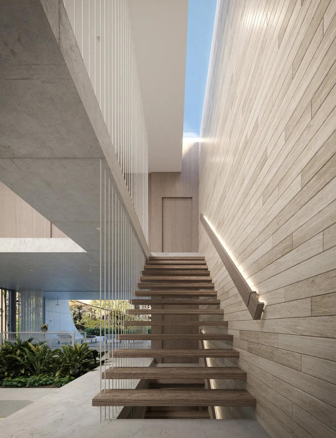 侘寂美学与极简主义别墅,极简极致轻奢的美学设计