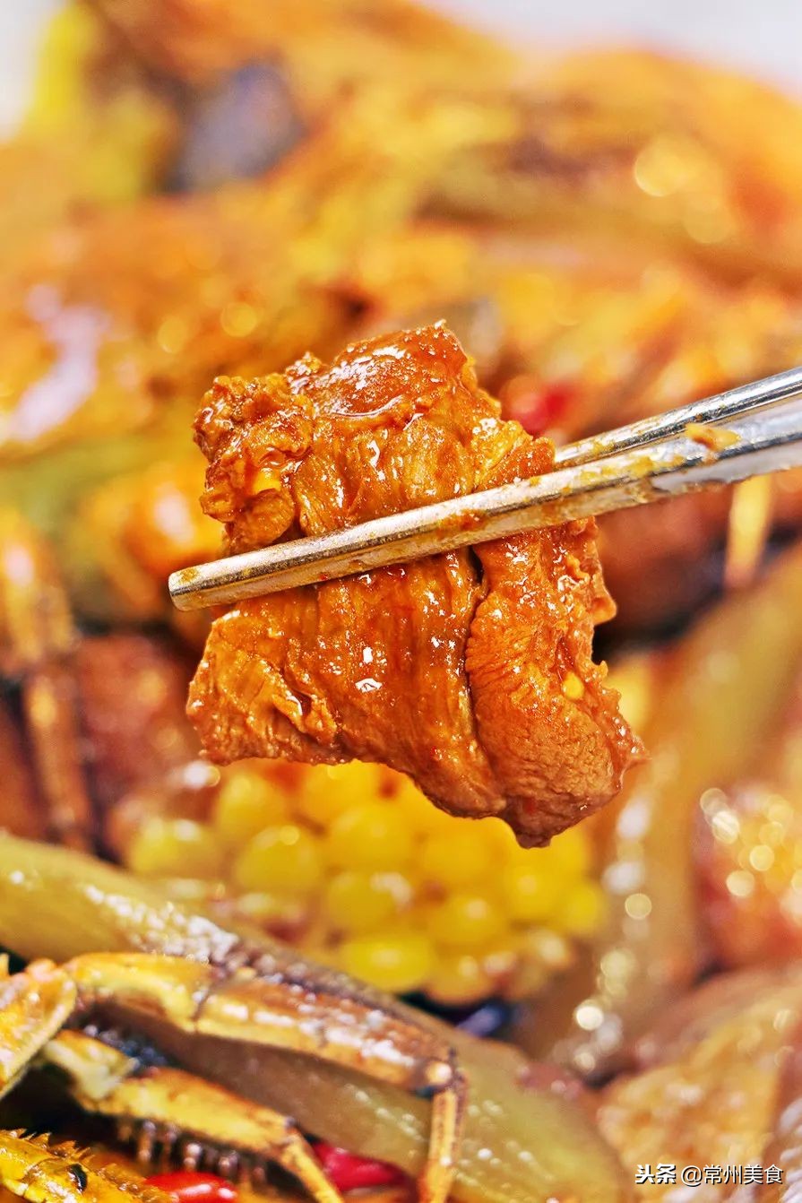 超好吃的网红铁锹海鲜2人餐,常州网红海鲜打卡地