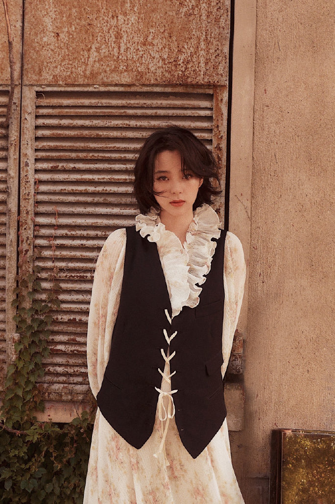 欧阳娜娜的清爽穿搭,欧阳娜娜夏日穿搭美图