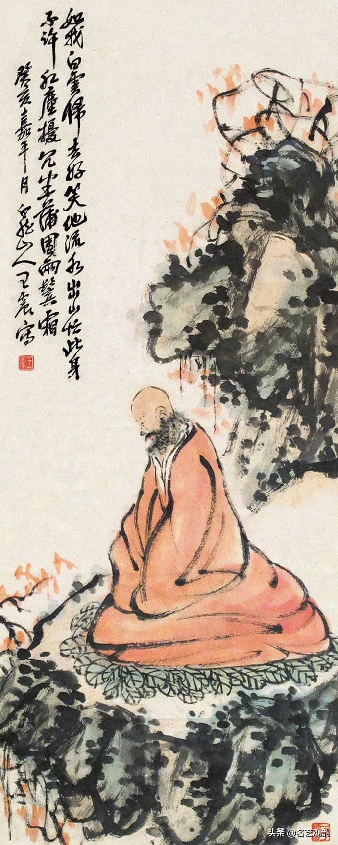 陈师曾齐白石王一亭,吴昌硕和齐白石谁画的