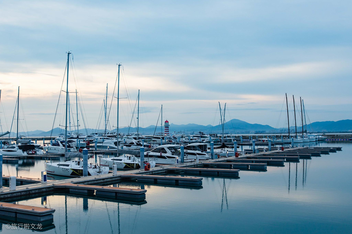 三亚的清晨和晚上,三亚的黄昏美不胜收