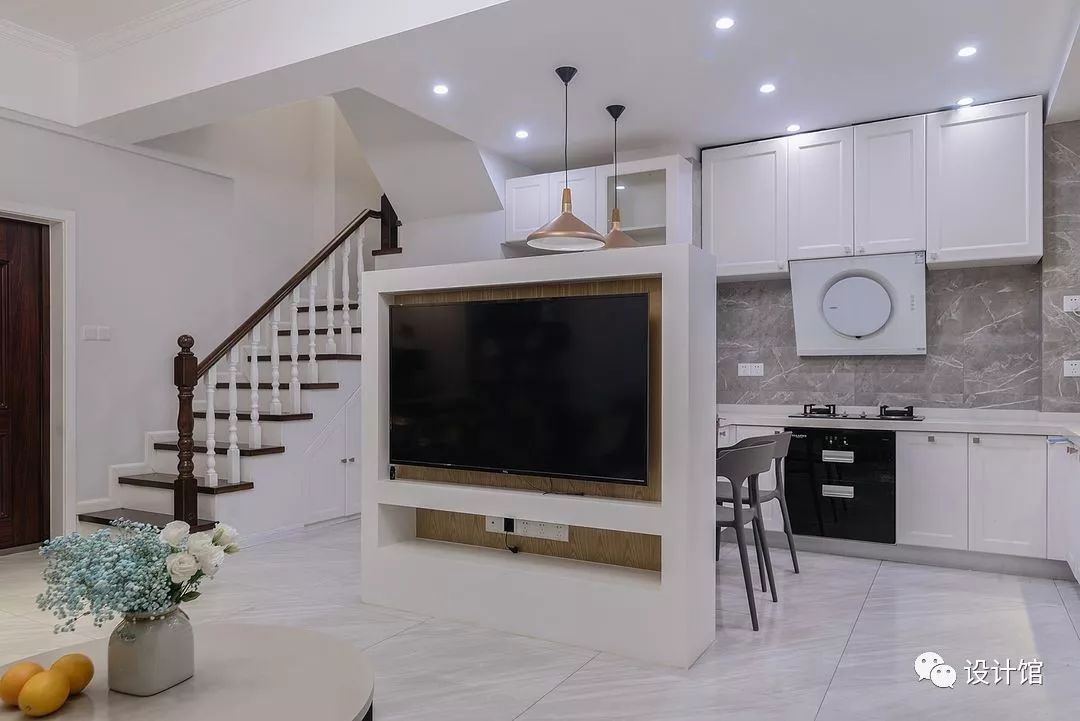 小户型极简复式,90轻奢小户型