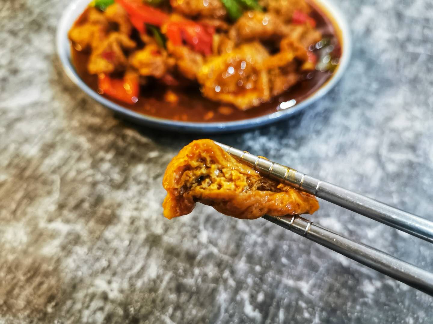 油豆腐好吃的炒法,油豆腐最好吃的做法第一美食