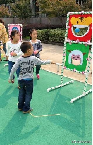 制作幼儿户外体育器械玩教具,幼儿园自制户外体育器械小推轮