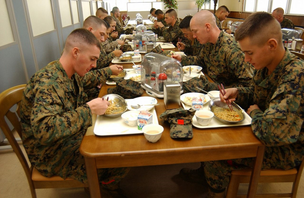 美军看解放军伙食,韩国军队伙食和印度军队伙食