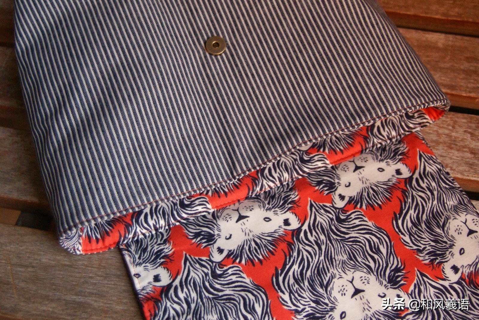 斜挎书包的手工教程,拼布双肩包的做法大全