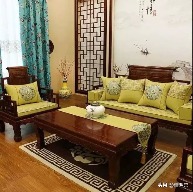 红木家具一套坐垫多少钱,红木家具坐垫哪个品牌好