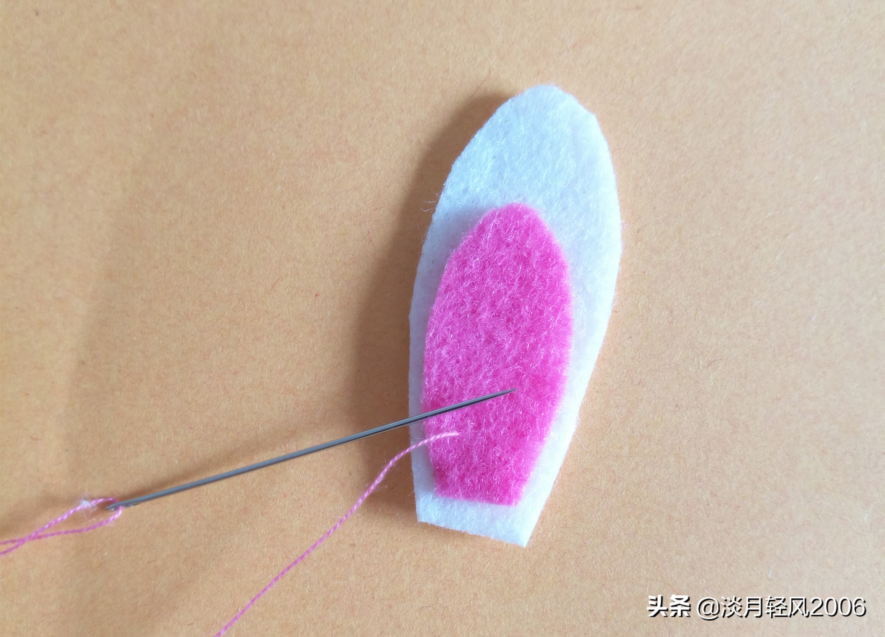 小兔子书签制作方法简单可爱,简单漂亮的小兔子书签你学会了吗