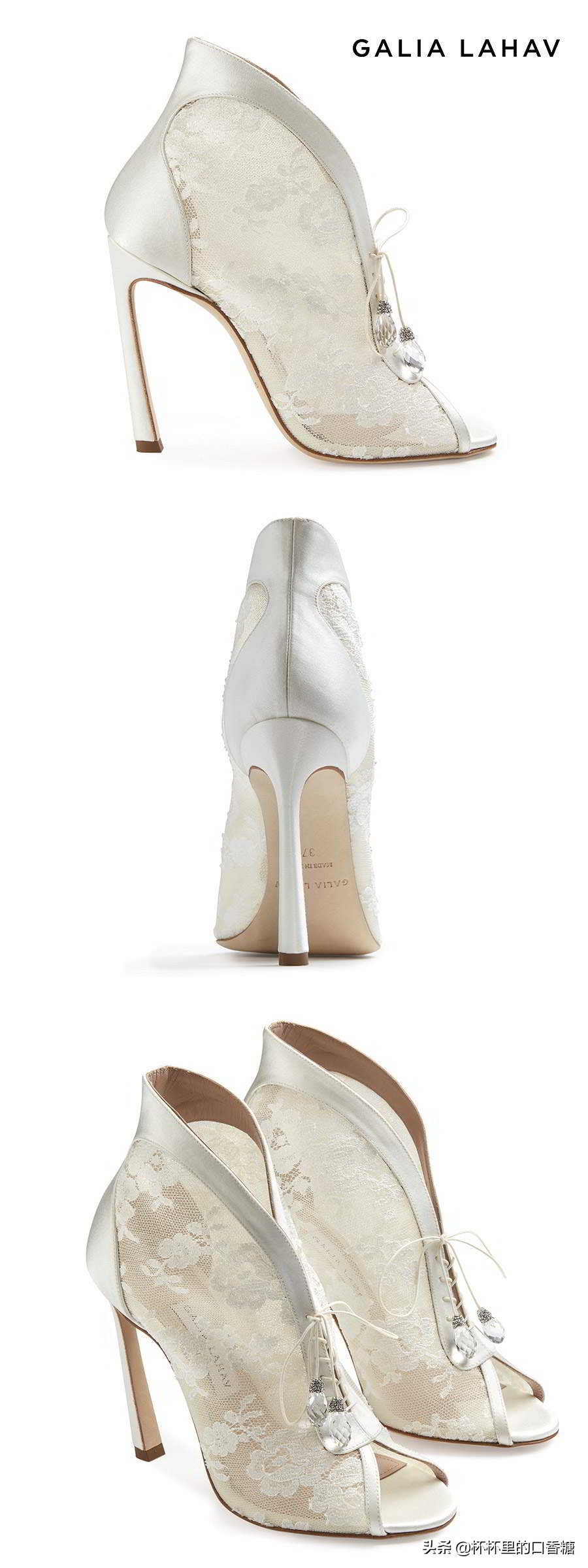 6款令人惊艳的GaliaLahav鞋子助您打造新娘风格游戏