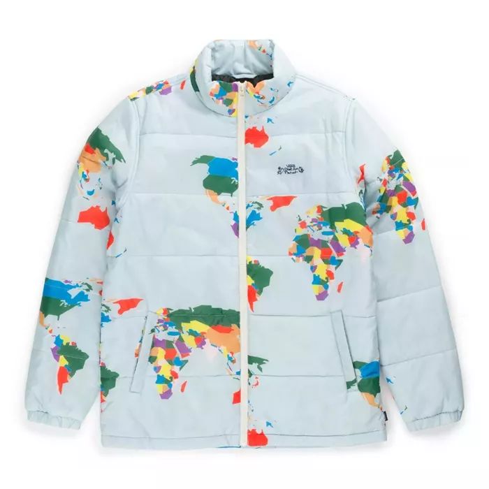 Vans环保联名每款都想要！印满地图