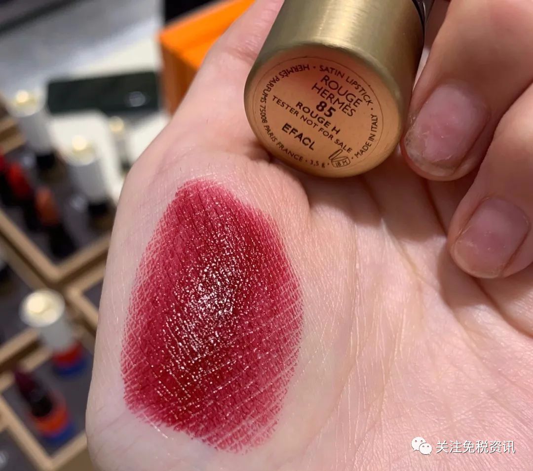 爱马仕口红33号色怎么涂能显白,爱马仕口红李佳琦推荐色