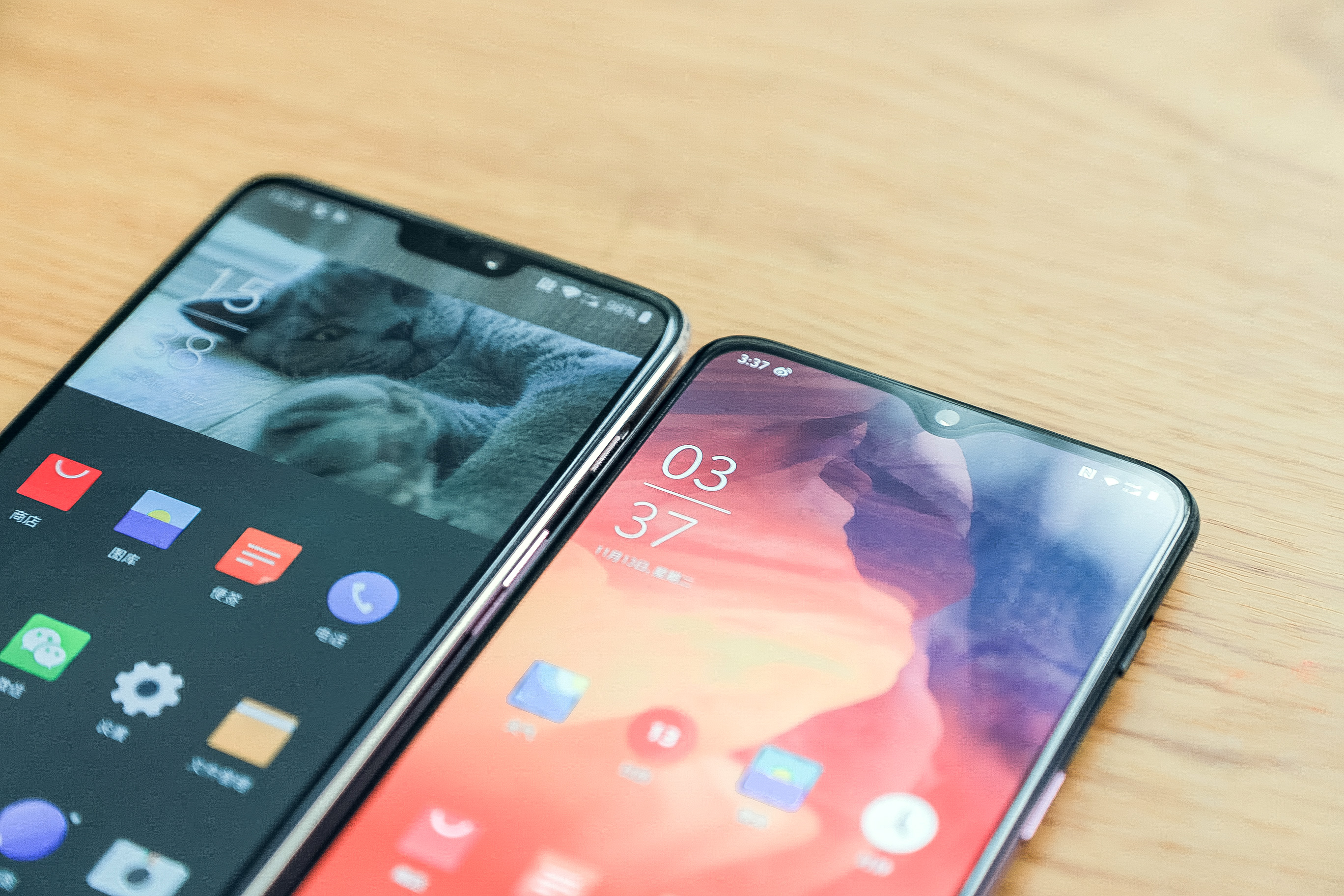 一加6对比一加6t提升在哪里,一加6vs一加6t