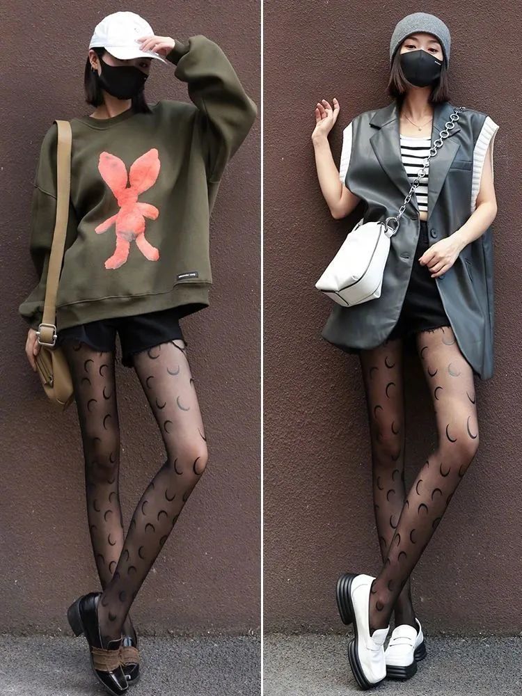 20套气质且不俗气的黑丝穿搭,性感高级不艳俗,这样穿也太好看了吧