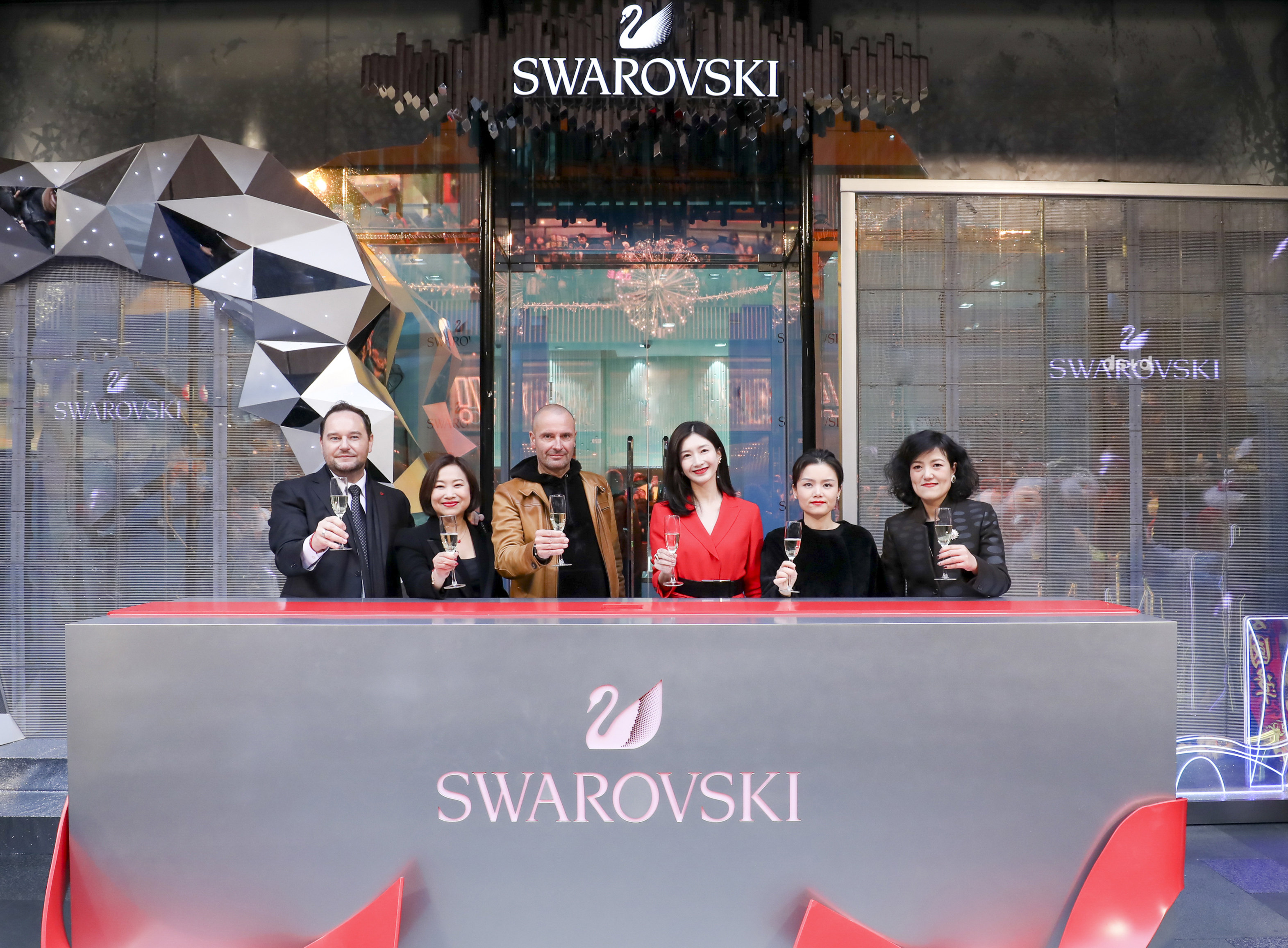 施华洛世奇水晶手表江疏影,施华洛世奇江疏影香港