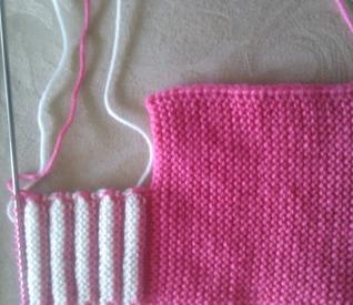 温暖又好看的宝宝毛线鞋编织,爱心棒针棉拖鞋的编织教程