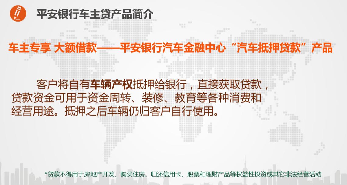 平安银行车抵贷是哪个app,金融安全宣传牌