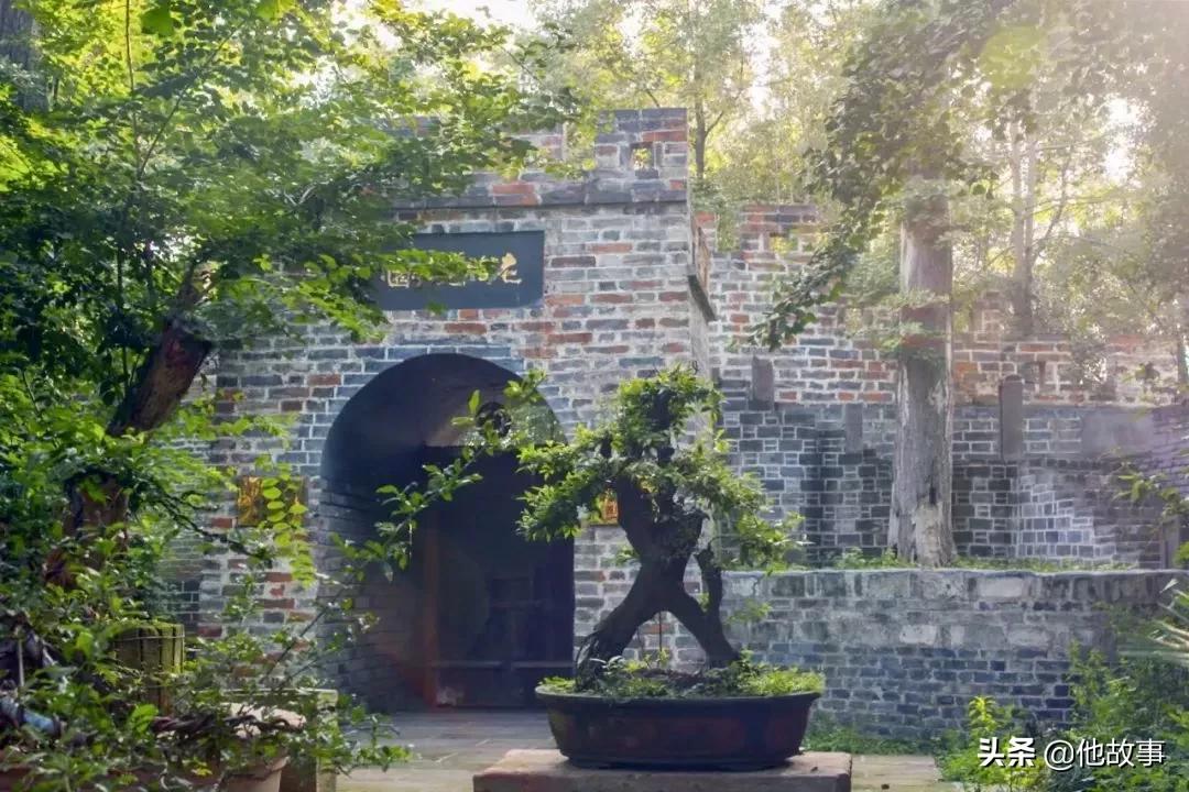 人间仙境般的世外桃源庭院,原始森林自建世外桃源