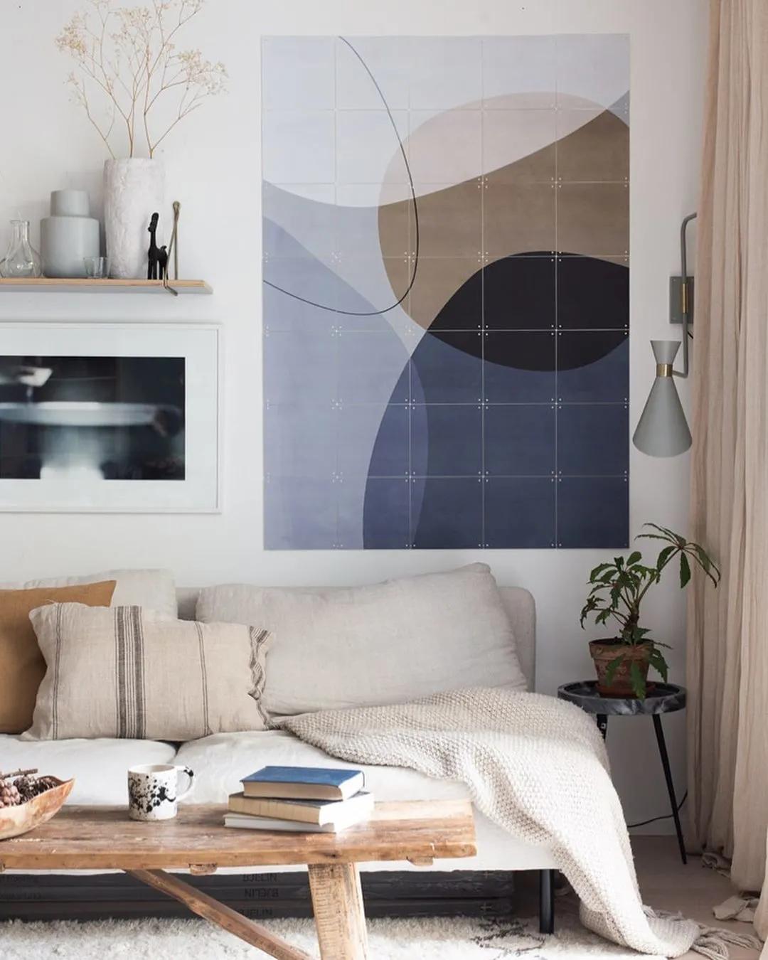北欧家居博主,北欧网红ins风客厅