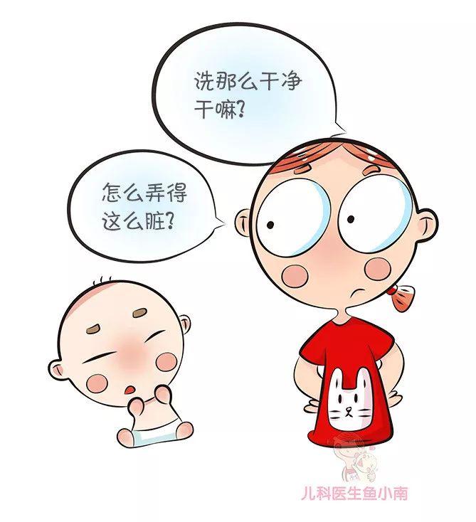为啥宝宝脏兮兮的，医生一点都不担心？这5处地方确实不能太干净