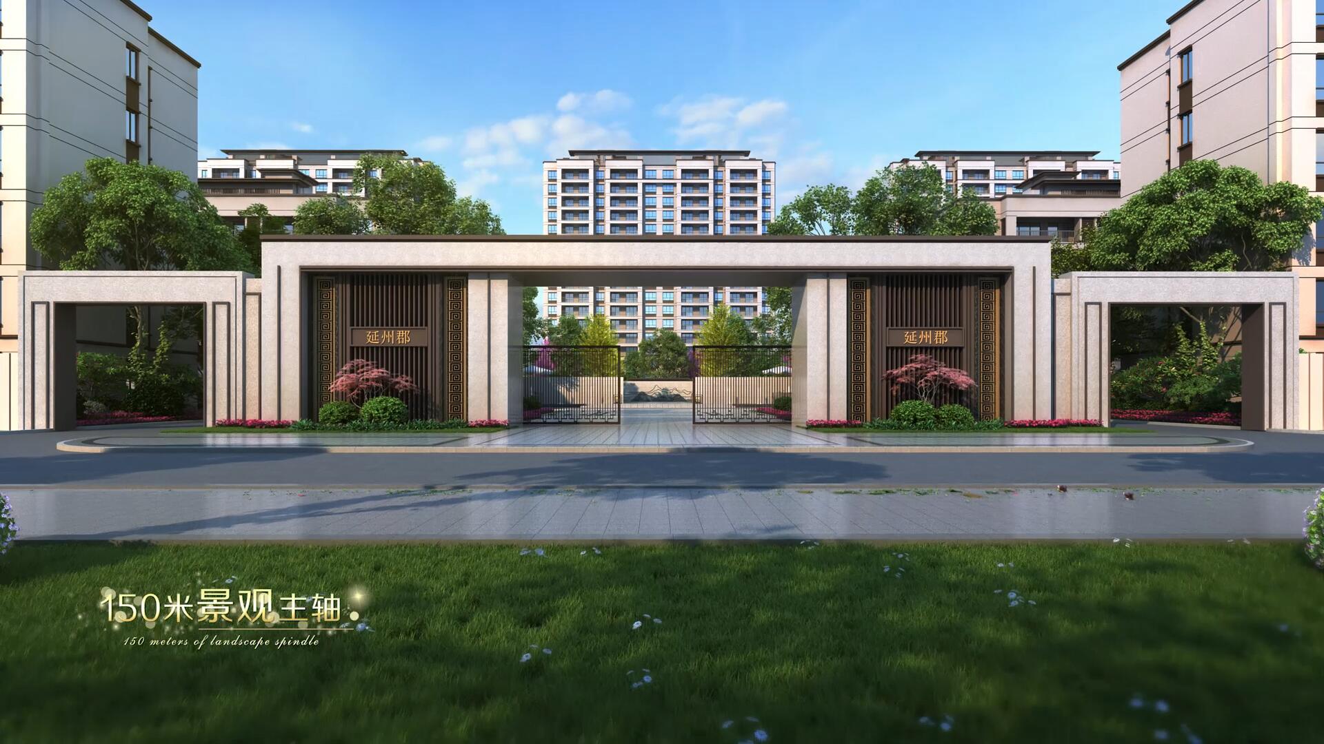 三维动画案例 |朗宸·延州郡，一湖对饮，千年风月