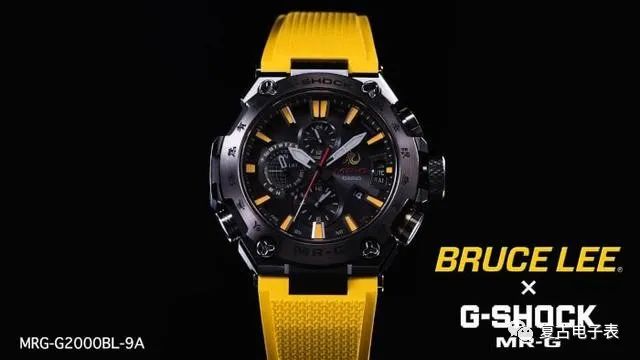 卡西欧G-SHOCK—李小龙MRG-G2000BL诞辰80周年纪念款
